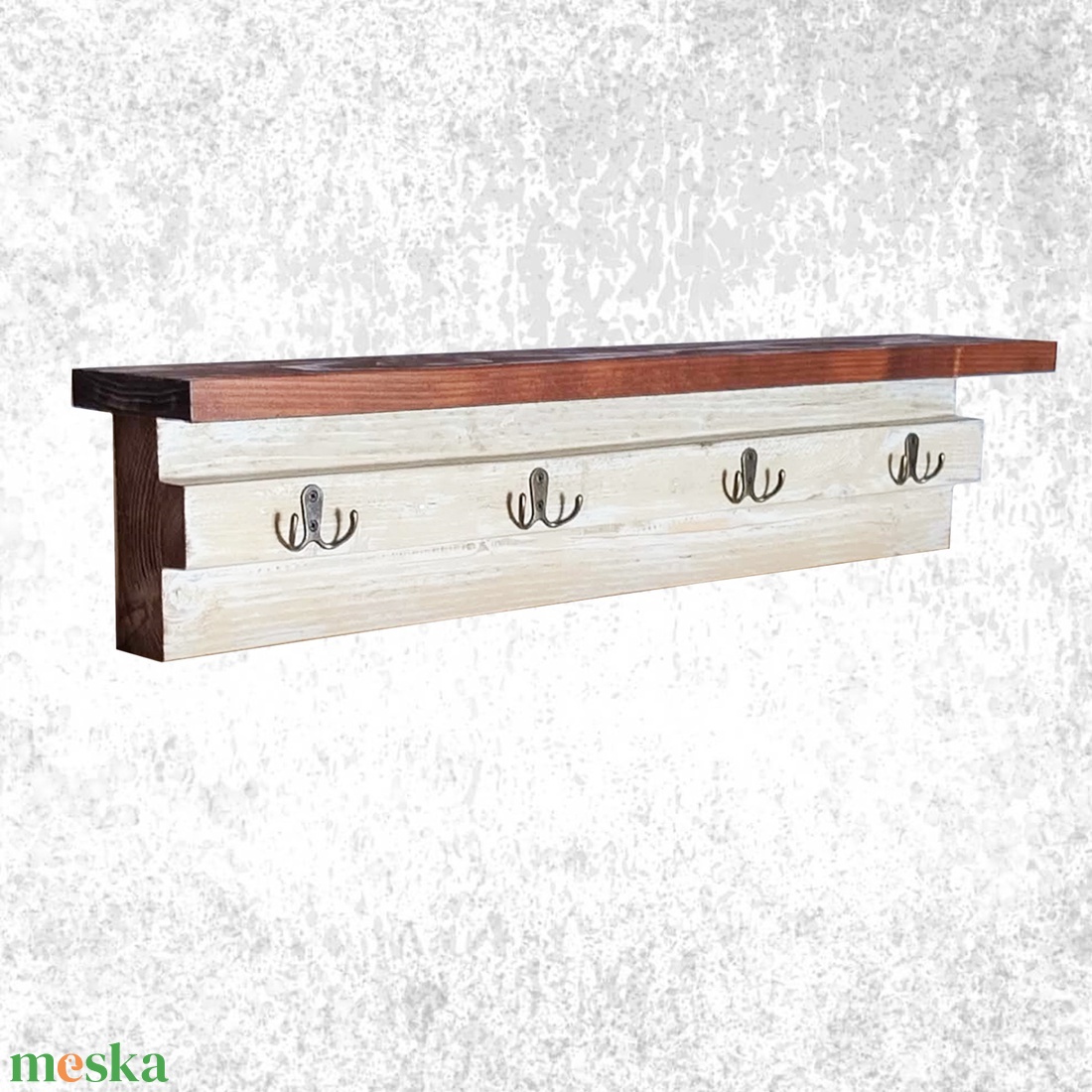 Rusztikus fogas - otthon & életmód - bútor - fogas - Meska.hu