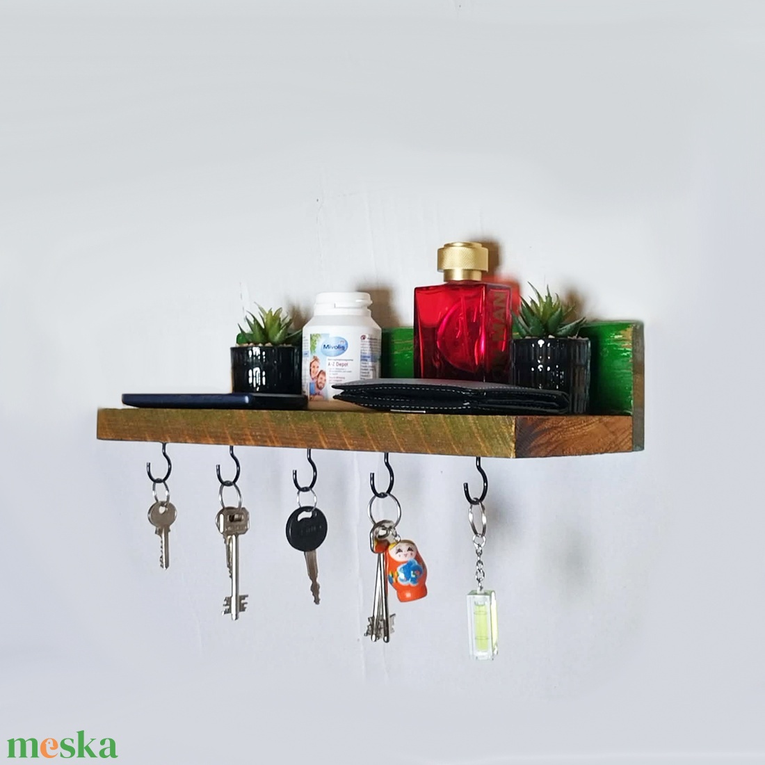 Fali kulcstartó - otthon & életmód - dekoráció - fali és függő dekoráció - fali kulcstartó - Meska.hu