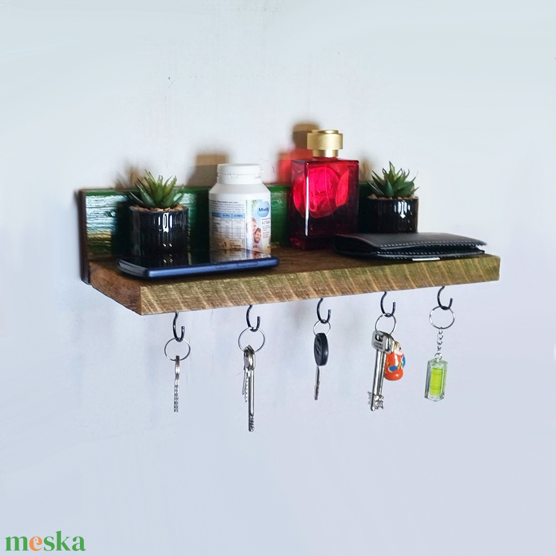 Fali kulcstartó - otthon & életmód - dekoráció - fali és függő dekoráció - fali kulcstartó - Meska.hu