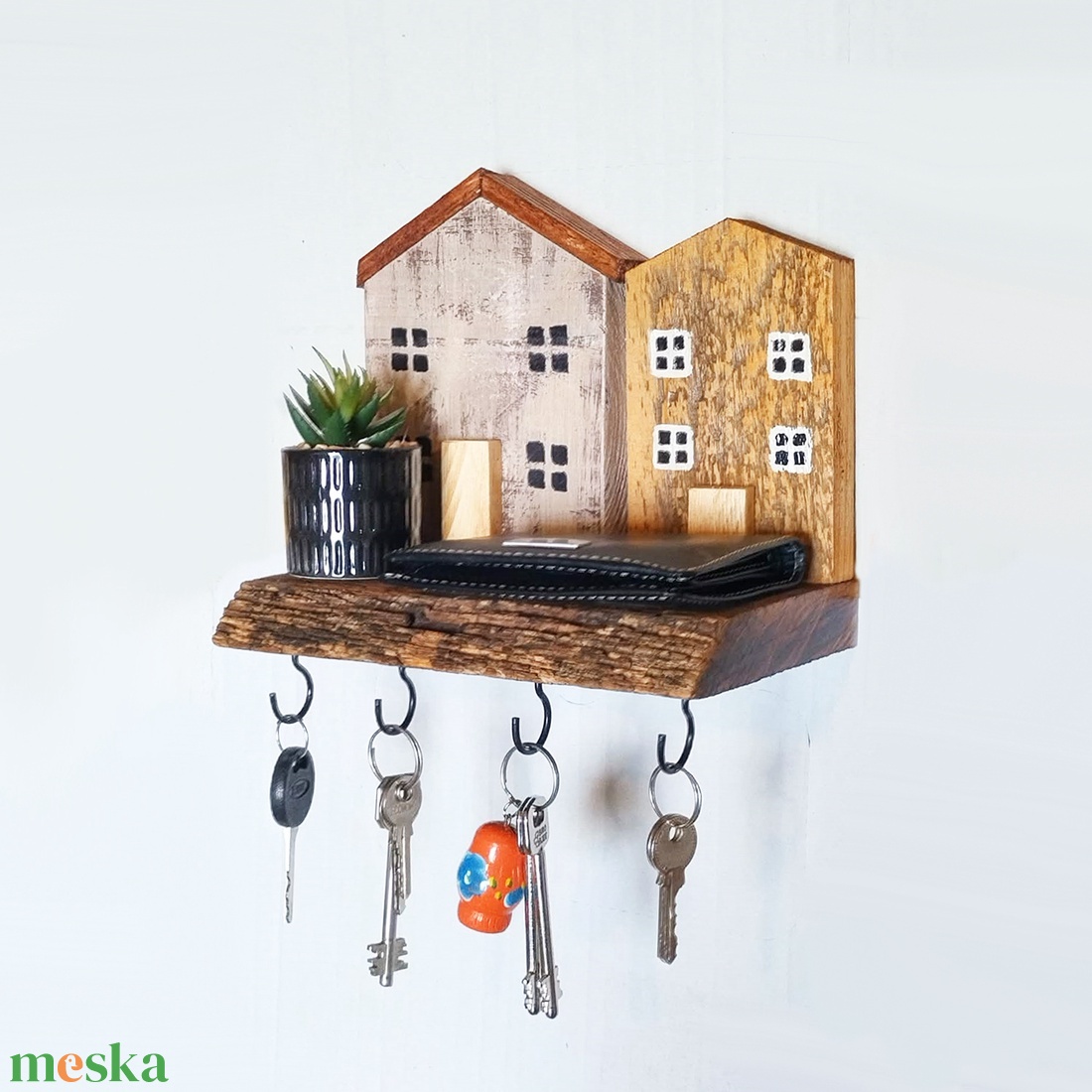 Fali kulcstartó - otthon & életmód - dekoráció - fali és függő dekoráció - fali kulcstartó - Meska.hu