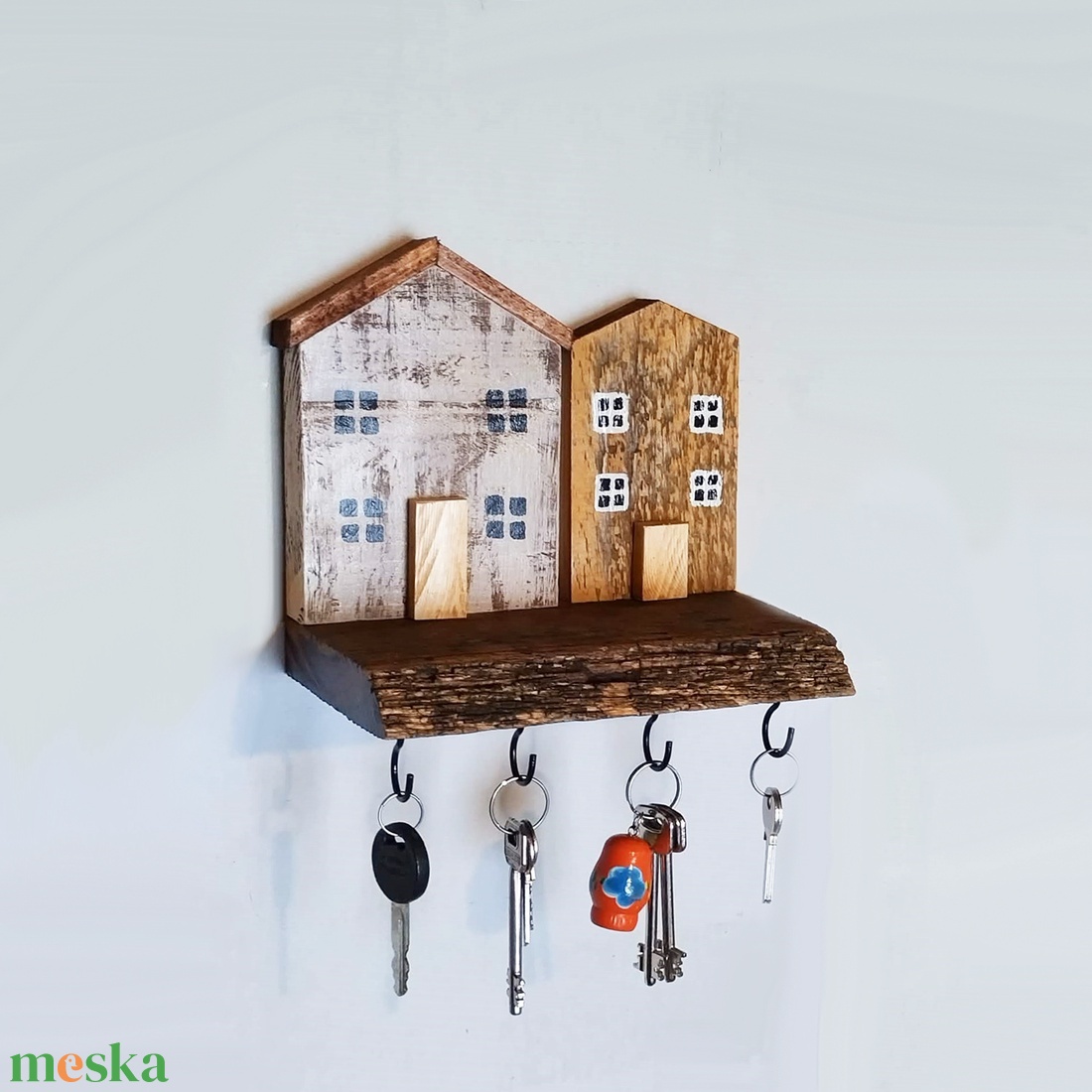 Fali kulcstartó - otthon & életmód - dekoráció - fali és függő dekoráció - fali kulcstartó - Meska.hu