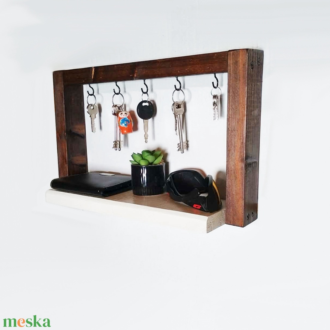 Fali kulcstartó - otthon & életmód - dekoráció - fali és függő dekoráció - fali kulcstartó - Meska.hu