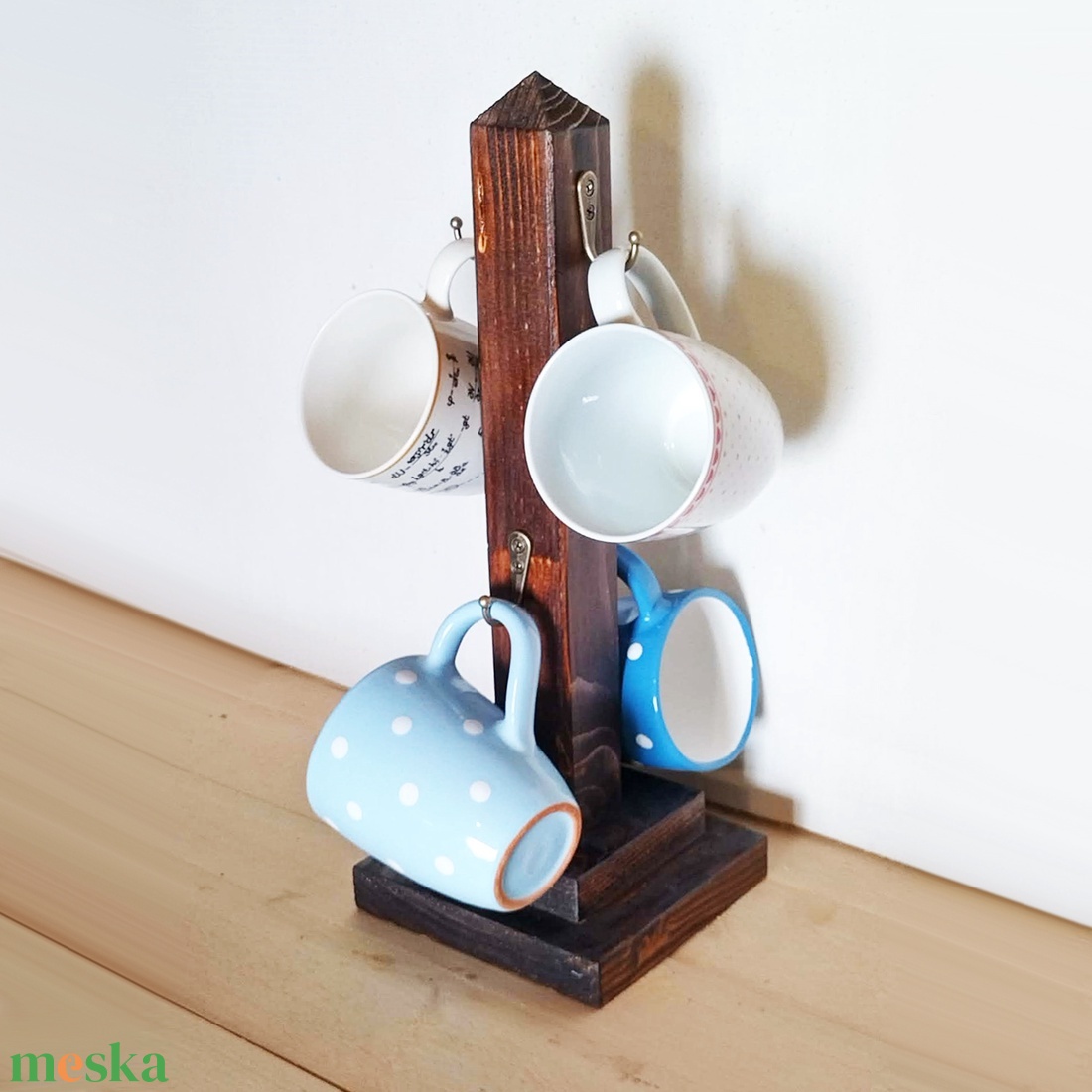 Bögretartó állvány - otthon & életmód - konyhafelszerelés, tálalás - tálalás - bögre & csésze - Meska.hu