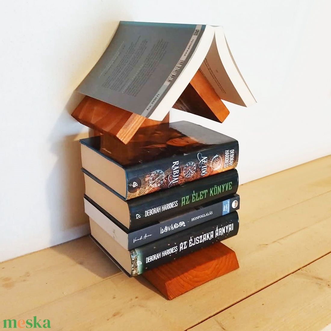 Könyvtartó - otthon & életmód - dekoráció - asztal és polc dekoráció - könyvtámasz - Meska.hu