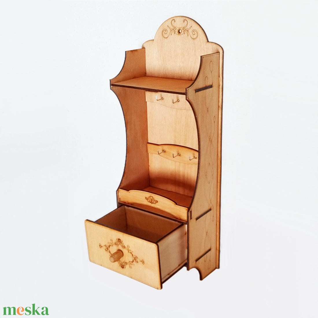 Fali kulcstartó - otthon & életmód - dekoráció - fali és függő dekoráció - fali kulcstartó - Meska.hu