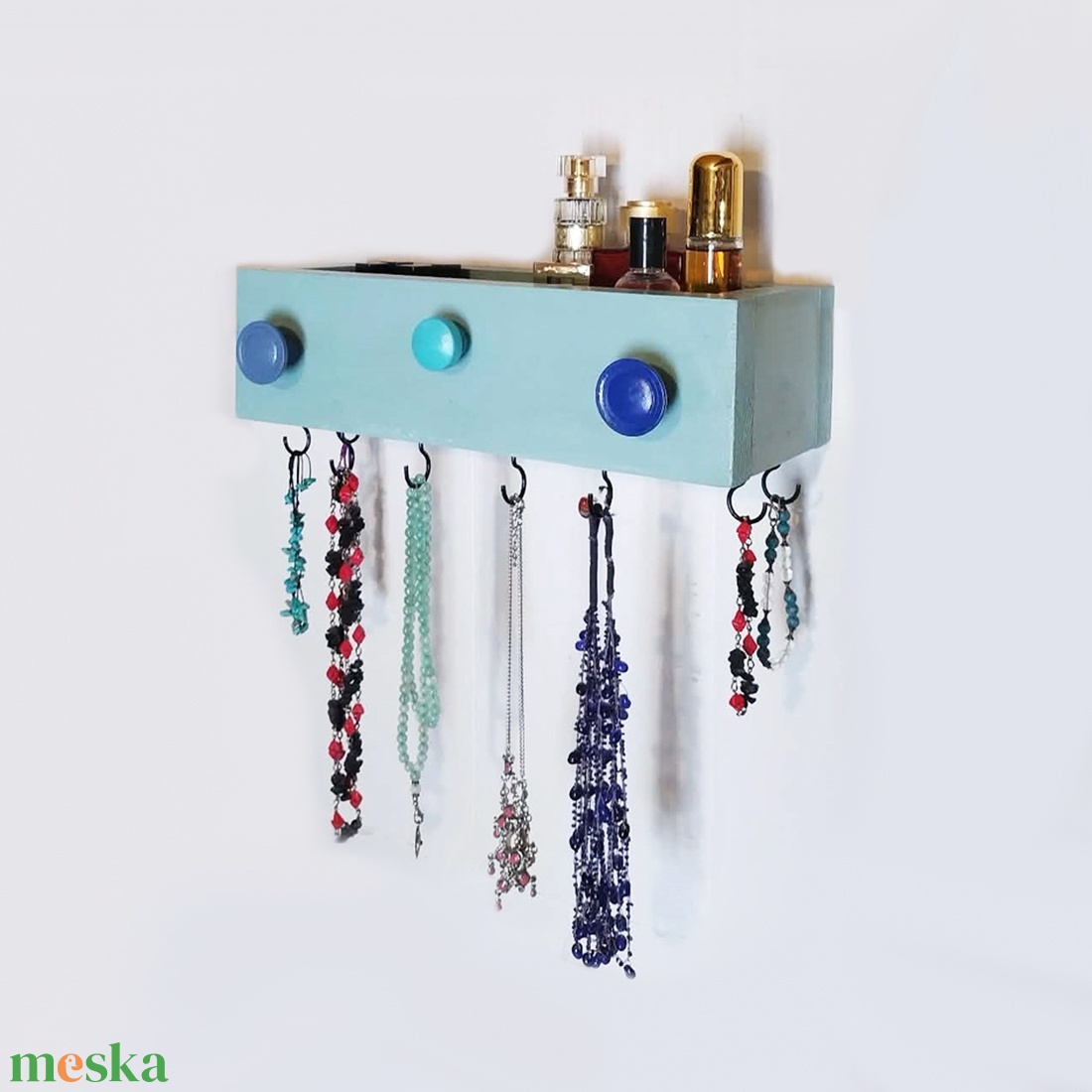 Ékszertartó polc - ékszer - ékszertartó - fali ékszertartó - Meska.hu