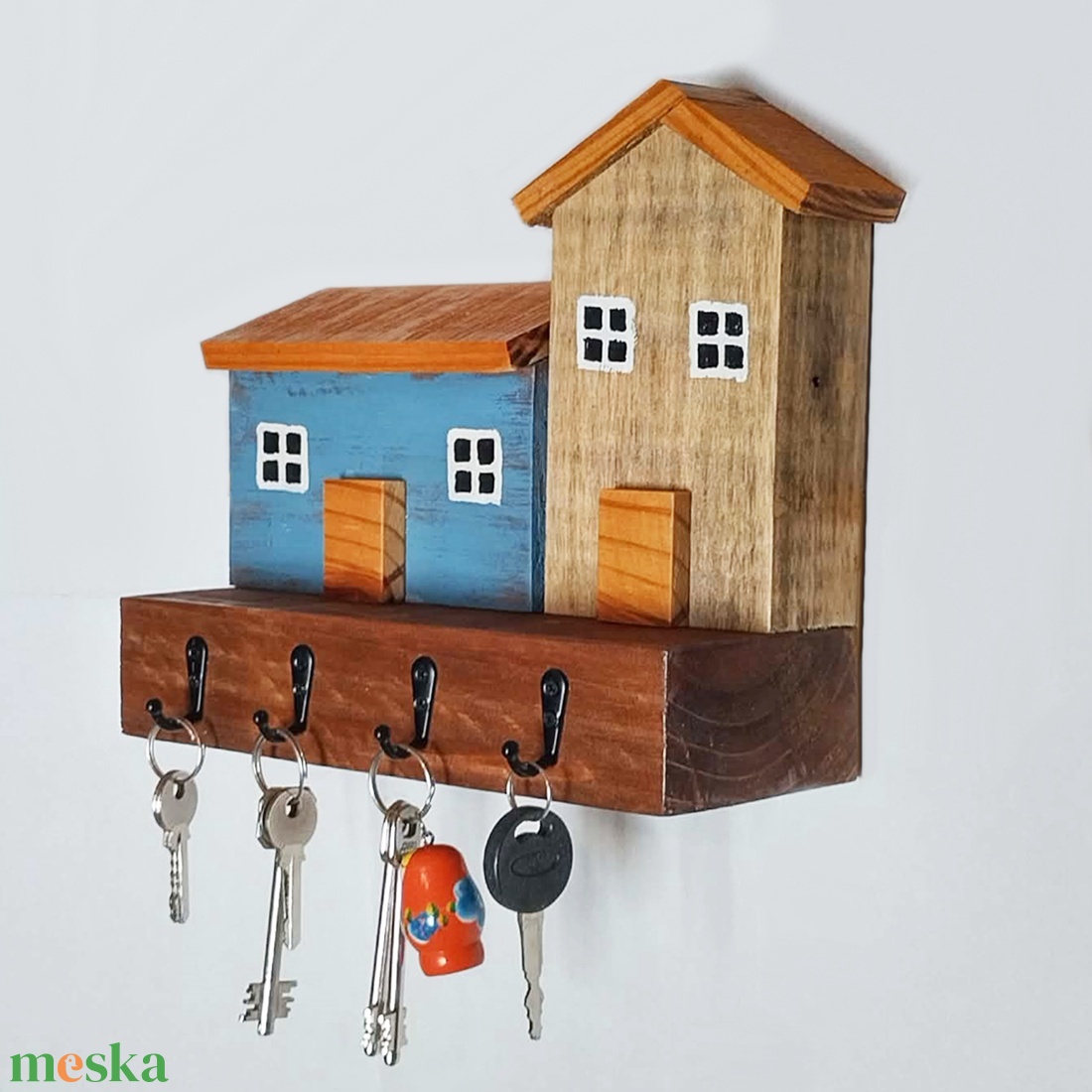 Fali kulcstartó - otthon & életmód - dekoráció - fali és függő dekoráció - fali kulcstartó - Meska.hu