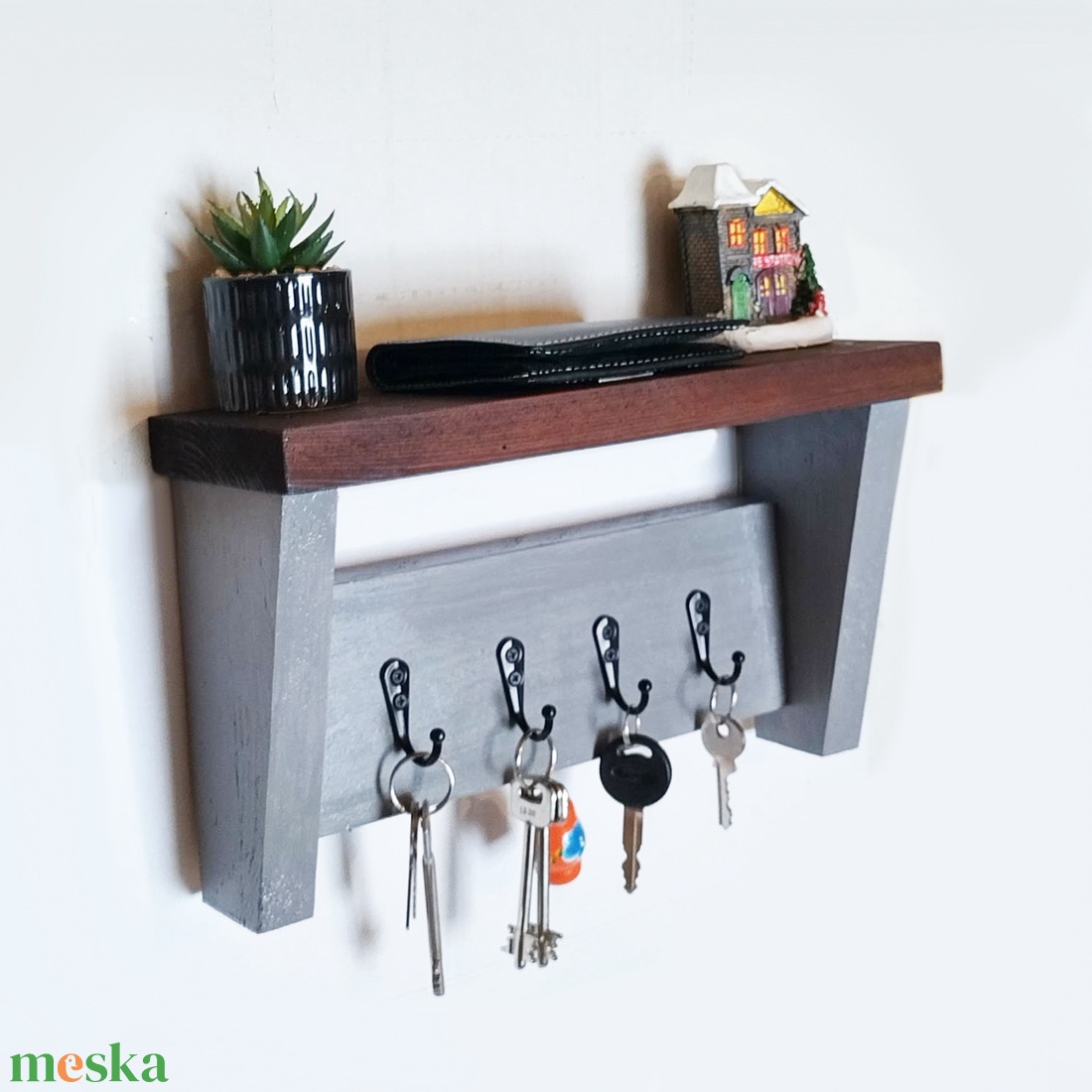 Fali kulcstartó - otthon & életmód - dekoráció - fali és függő dekoráció - fali kulcstartó - Meska.hu