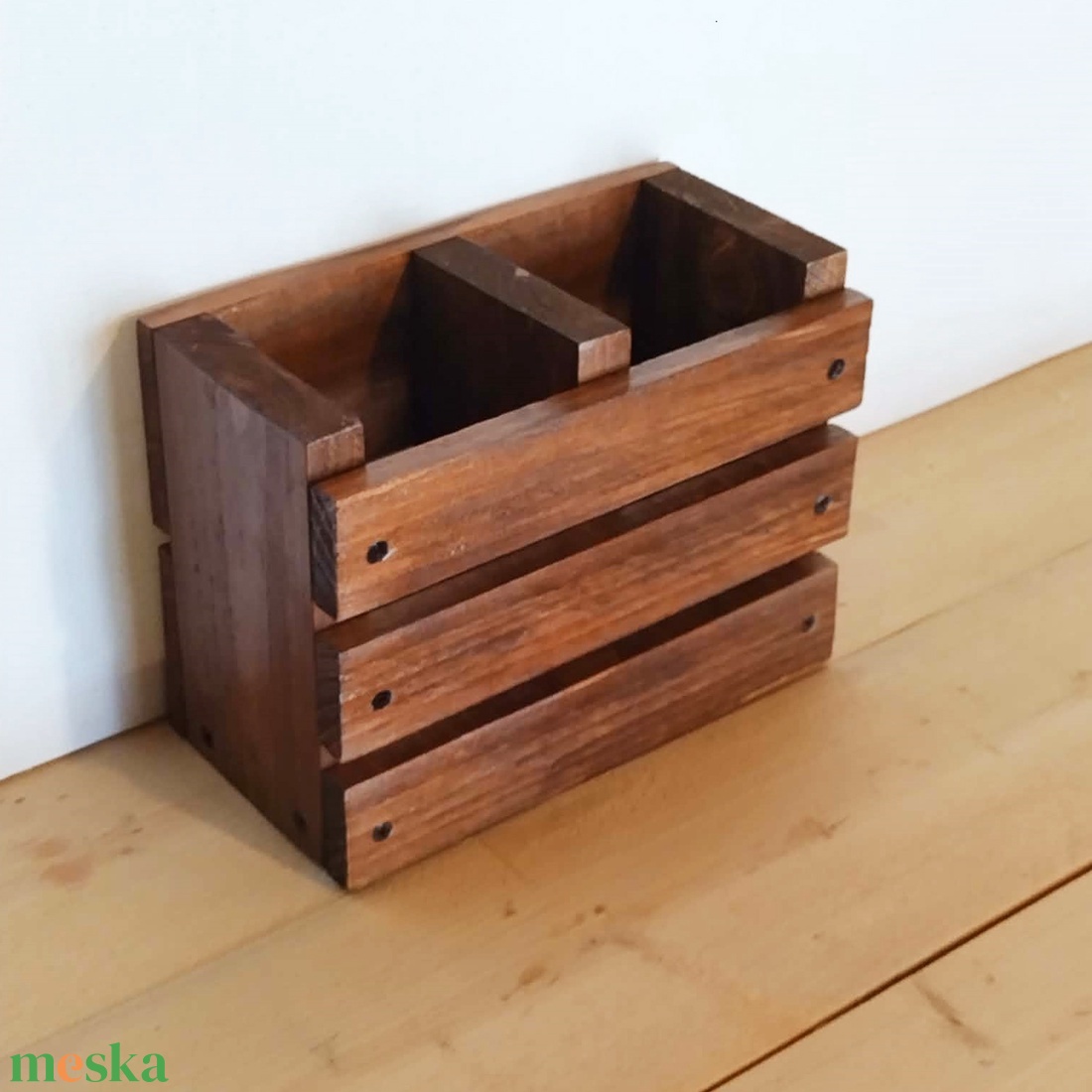 Konyhai eszköztartó - otthon & életmód - konyhafelszerelés, tálalás - sütés, főzés - fakanál & fakanáltartó - Meska.hu