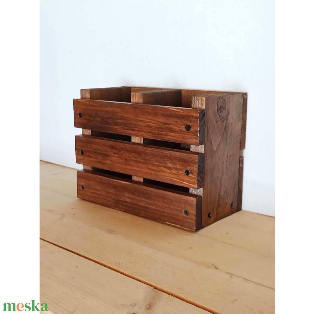 Konyhai eszköztartó - otthon & életmód - konyhafelszerelés, tálalás - sütés, főzés - fakanál & fakanáltartó - Meska.hu