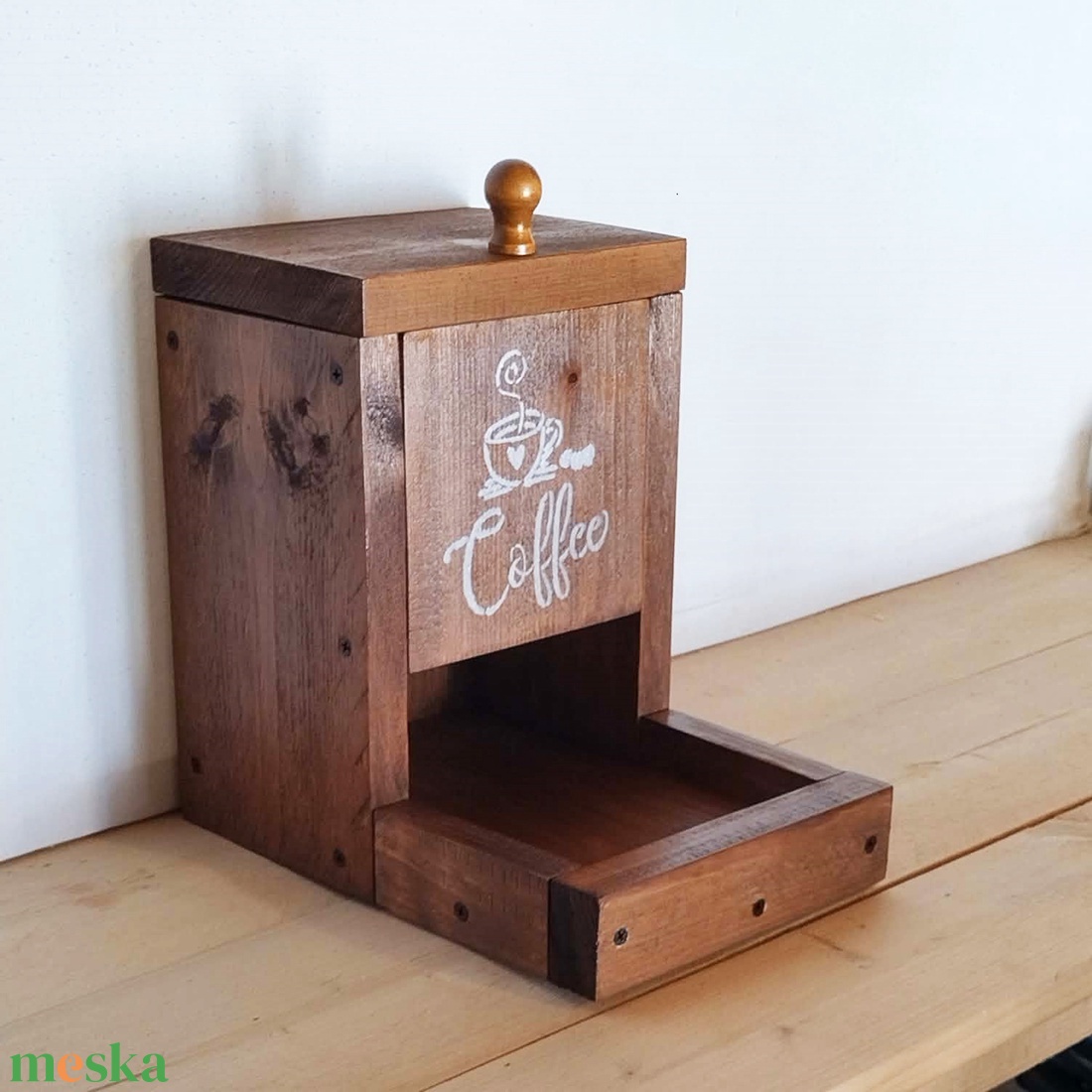 Kávé kapszula tároló - otthon & életmód - konyhafelszerelés, tálalás - konyhai tárolás - tea & kávé tárolás - Meska.hu