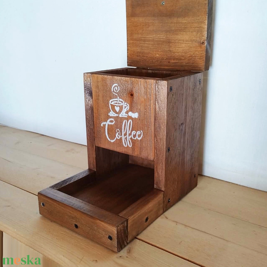 Kávé kapszula tároló - otthon & életmód - konyhafelszerelés, tálalás - konyhai tárolás - tea & kávé tárolás - Meska.hu