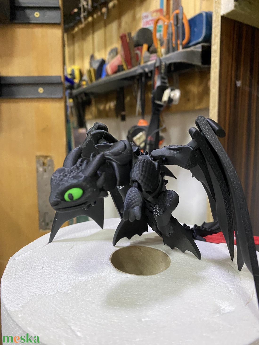 Toothless / Fogatlan így neveld a sárkányod - játék & sport - plüssállat & játékfigura - plüss sárkány - Meska.hu