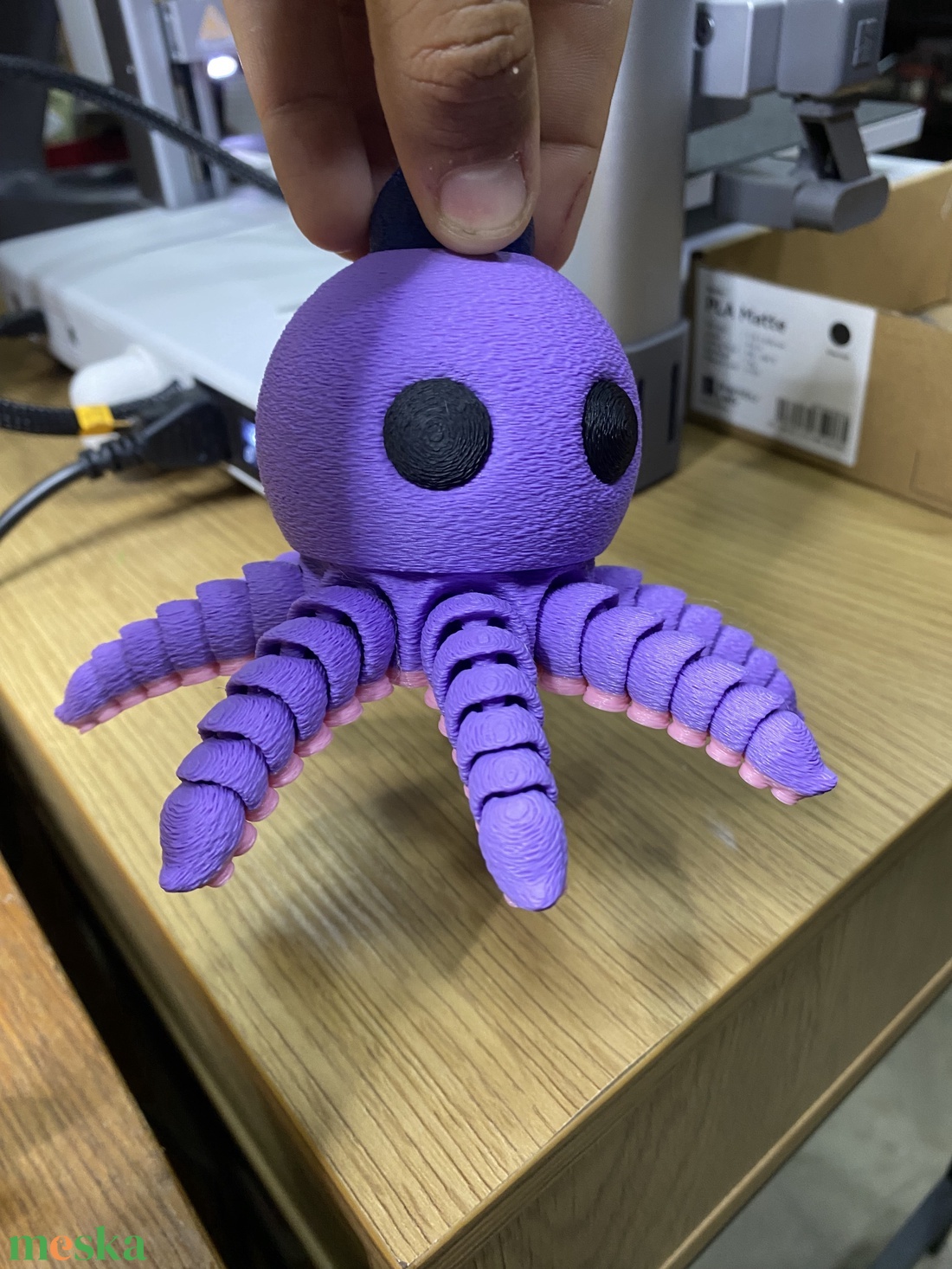 Bluberrini octopussini - játék & sport - plüssállat & játékfigura - más figura - Meska.hu