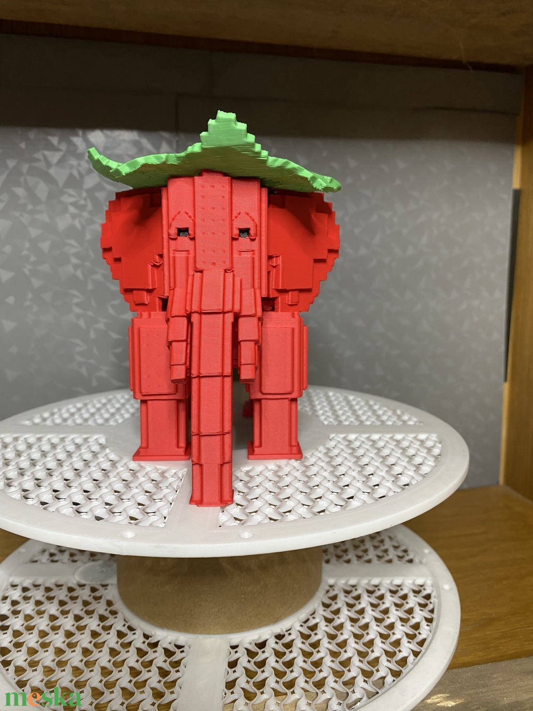 Strawberry Elephant - játék & sport - plüssállat & játékfigura - elefánt - Meska.hu