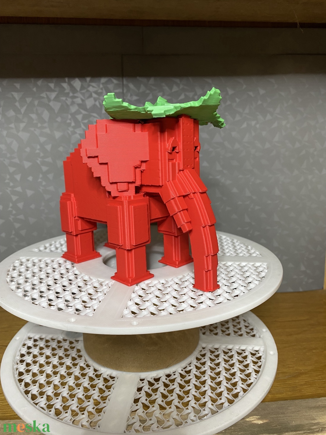 Strawberry Elephant - játék & sport - plüssállat & játékfigura - elefánt - Meska.hu