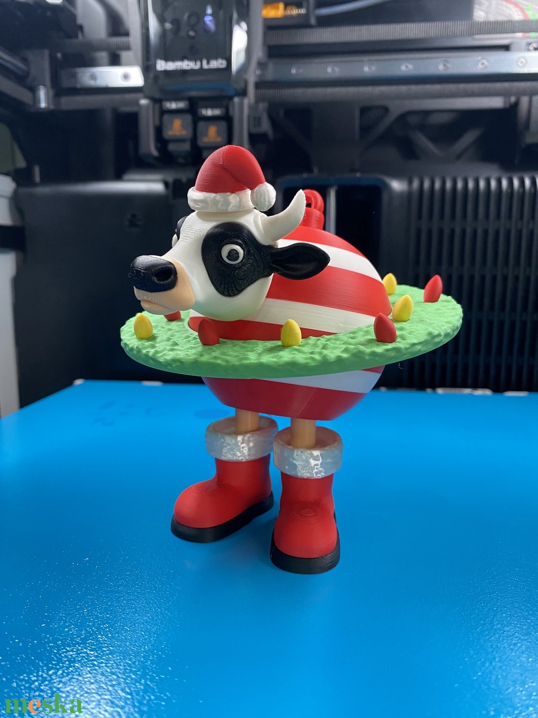 La Vaca Saturno Saturnita karácsonyi kiadás - játék & sport - plüssállat & játékfigura - más figura - Meska.hu