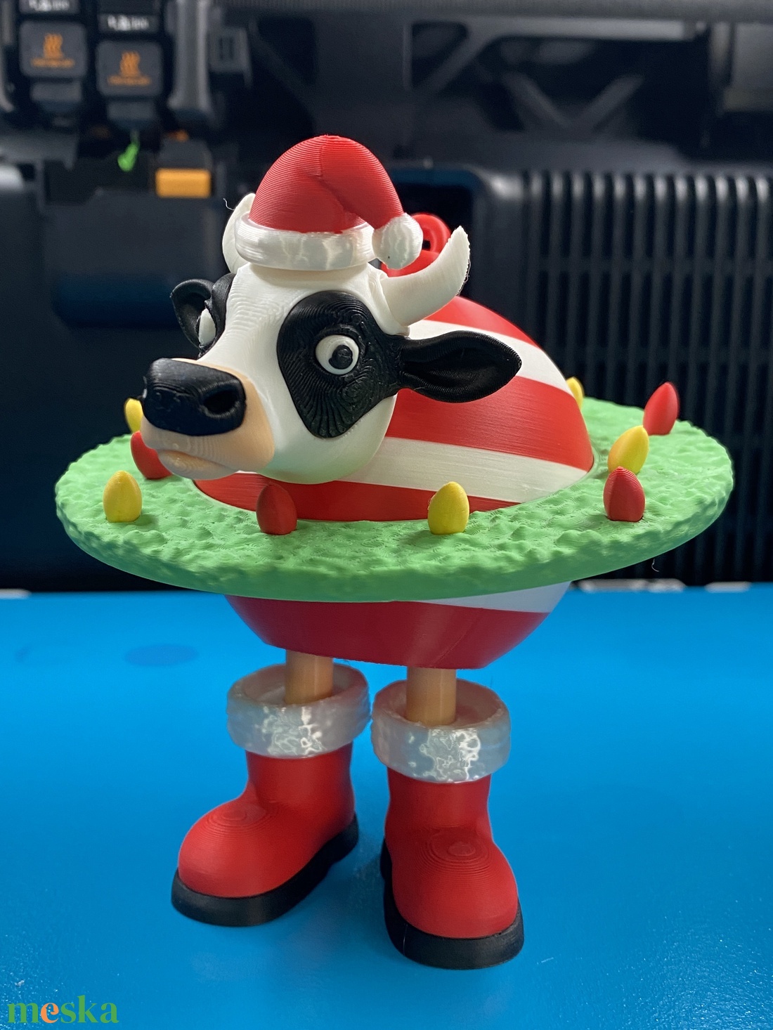 La Vaca Saturno Saturnita karácsonyi kiadás - játék & sport - plüssállat & játékfigura - más figura - Meska.hu