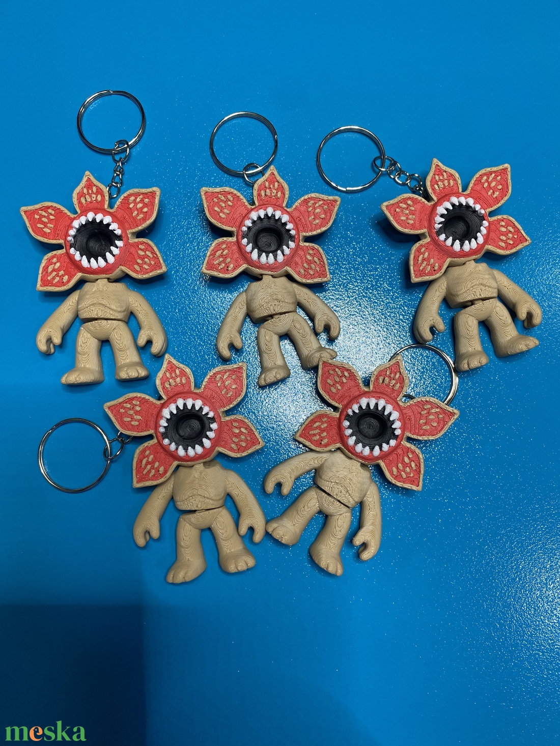 Stranger Things Demogorgon kulcstartó - táska & tok - kulcstartó & táskadísz - kulcstartó - Meska.hu