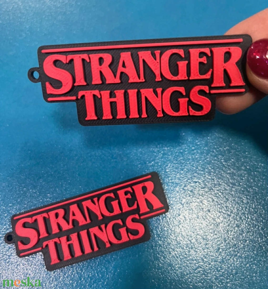 Stranger Things kulcstartó - táska & tok - kulcstartó & táskadísz - kulcstartó - Meska.hu