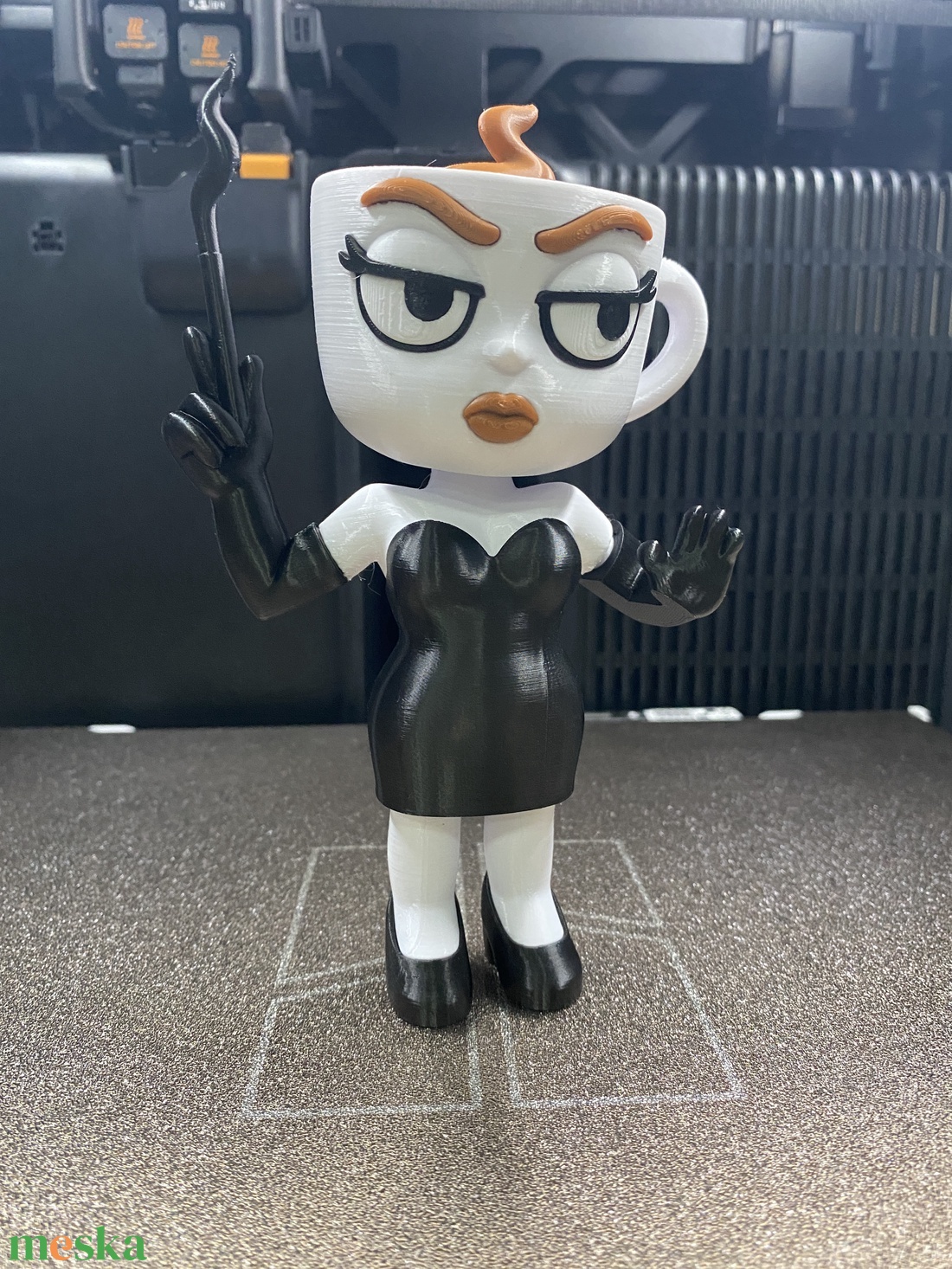 Espressona Signora Italian brainrot figura - játék & sport - plüssállat & játékfigura - más figura - Meska.hu