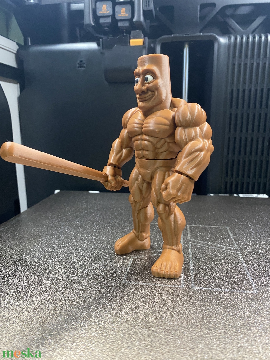 Tung tung tung muscle Sahur - játék & sport - plüssállat & játékfigura - más figura - Meska.hu