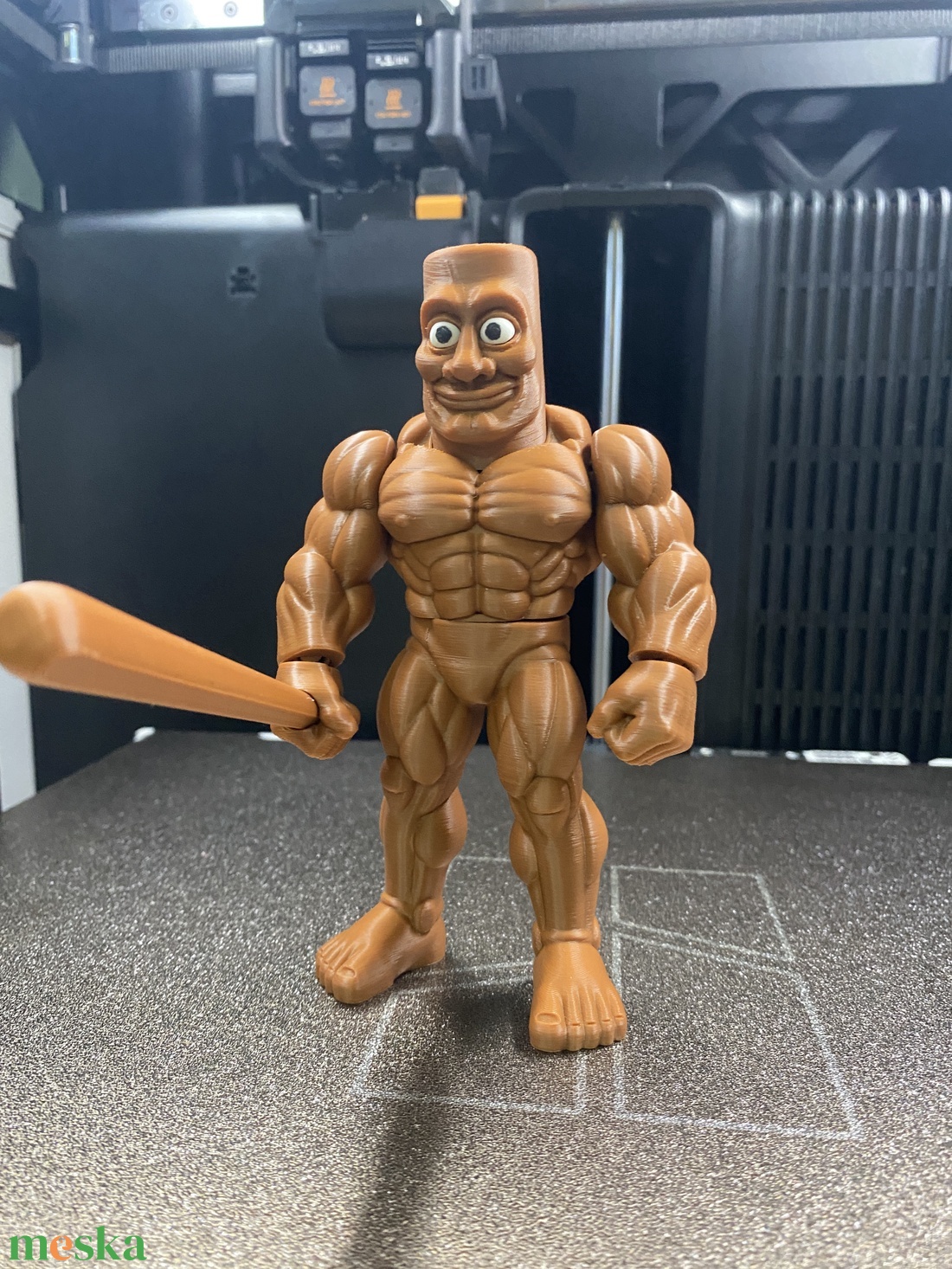 Tung tung tung muscle Sahur - játék & sport - plüssállat & játékfigura - más figura - Meska.hu