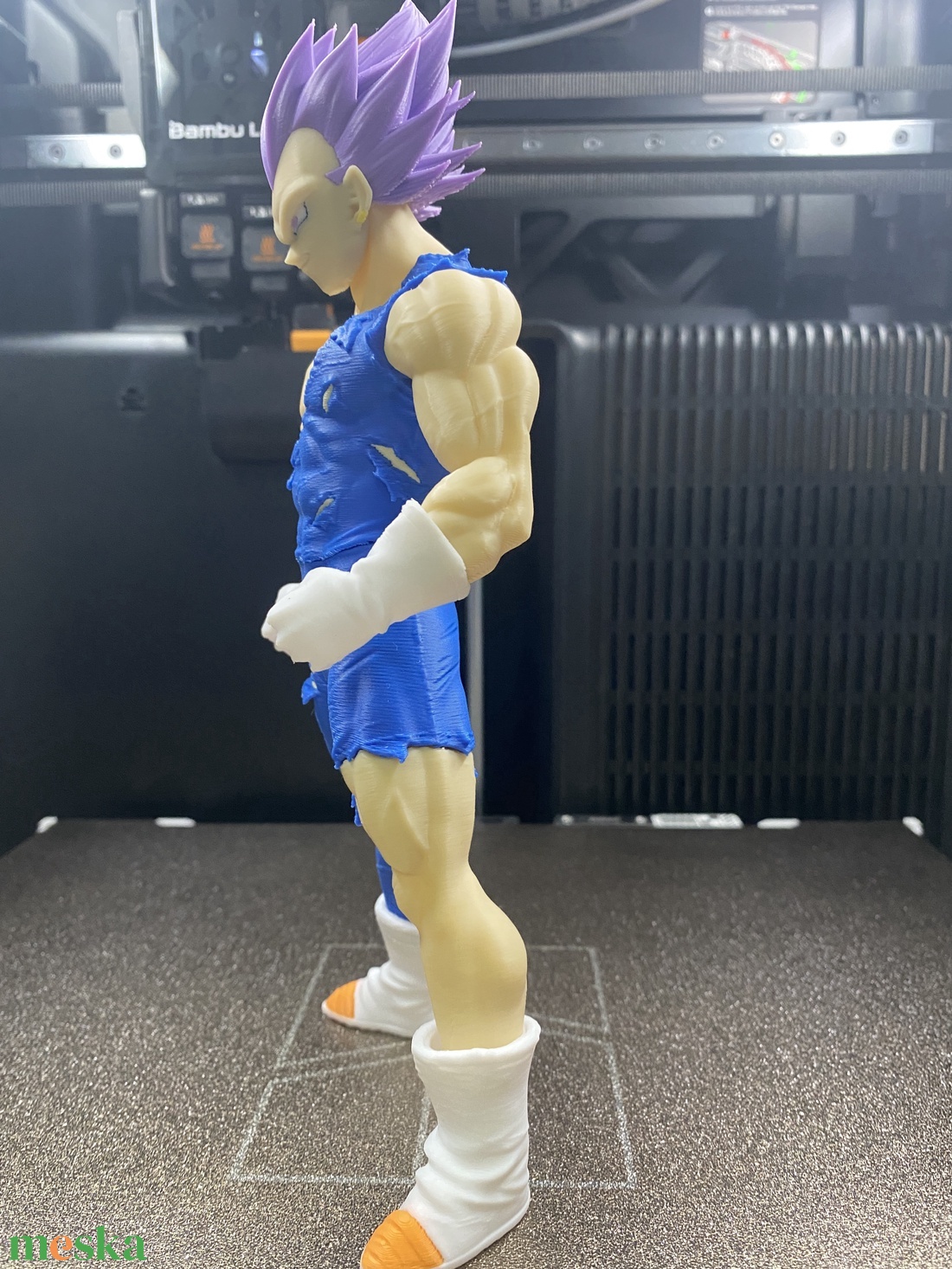 Vegeta Ultra Ego szobor - otthon & életmód - dekoráció - asztal és polc dekoráció - könyvszobor - Meska.hu