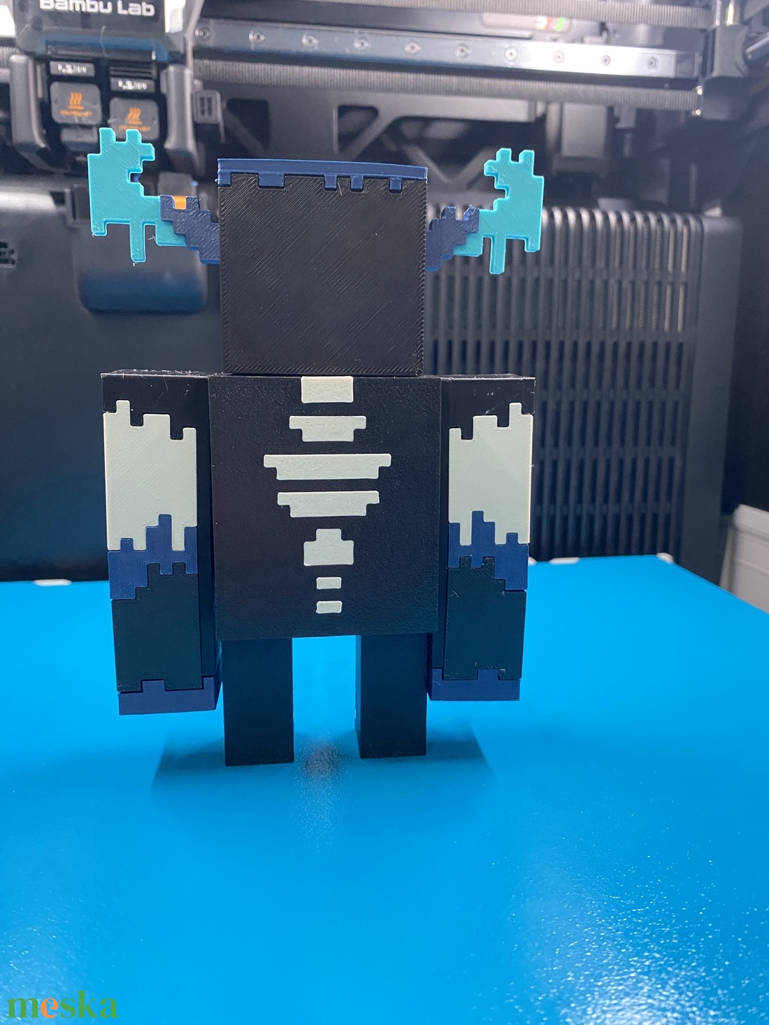 Minecraft Warden Figura - játék & sport - plüssállat & játékfigura - más figura - Meska.hu