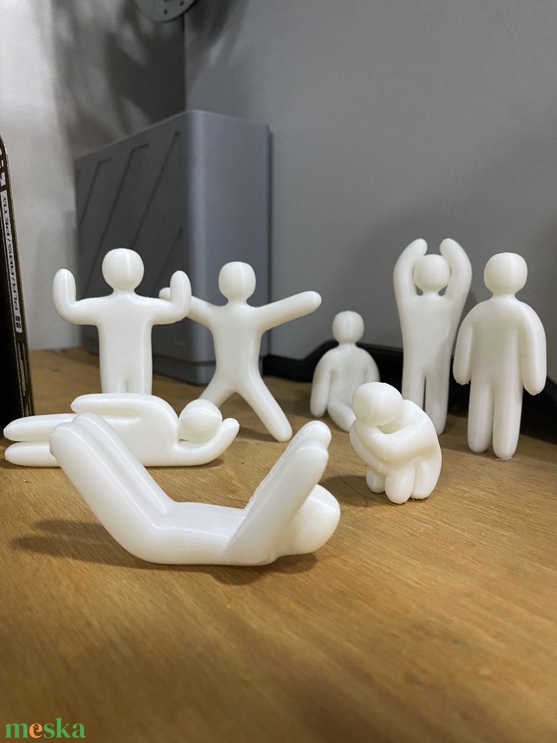Mecha Chameleon Pózoló figurák Festhető 3D nyomtatott dekoráció - játék & sport - plüssállat & játékfigura - más figura - Meska.hu