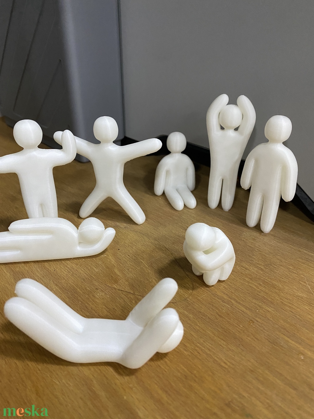 Mecha Chameleon Pózoló figurák Festhető 3D nyomtatott dekoráció - játék & sport - plüssállat & játékfigura - más figura - Meska.hu