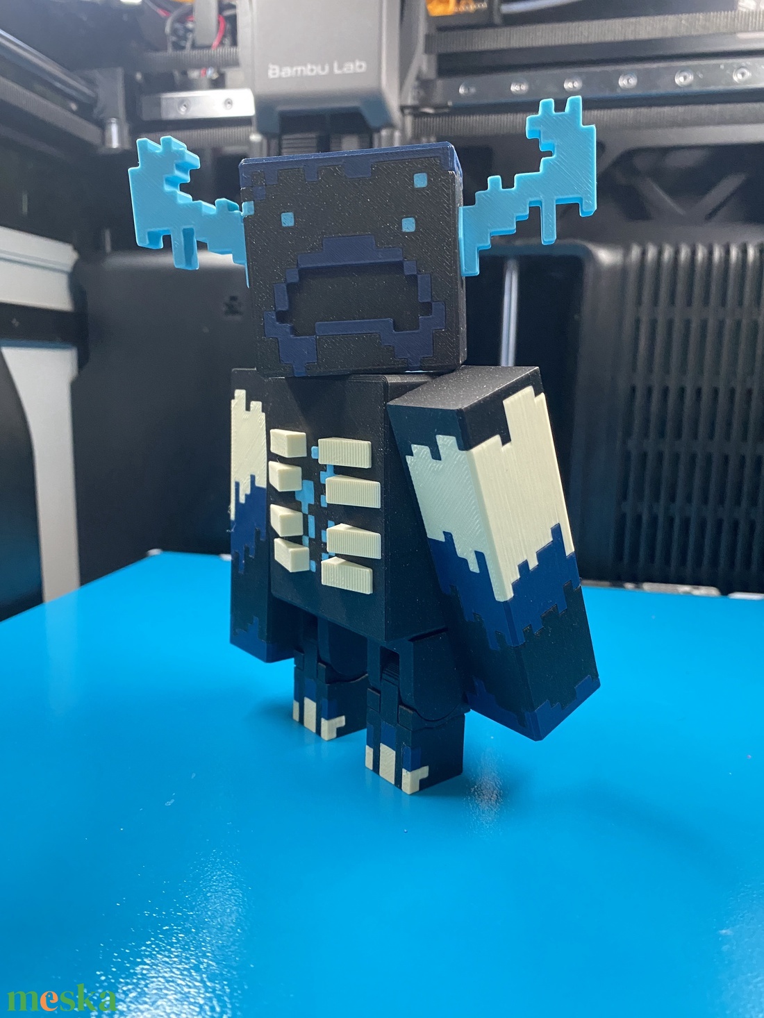 Minecraft Warden Figura - játék & sport - plüssállat & játékfigura - más figura - Meska.hu