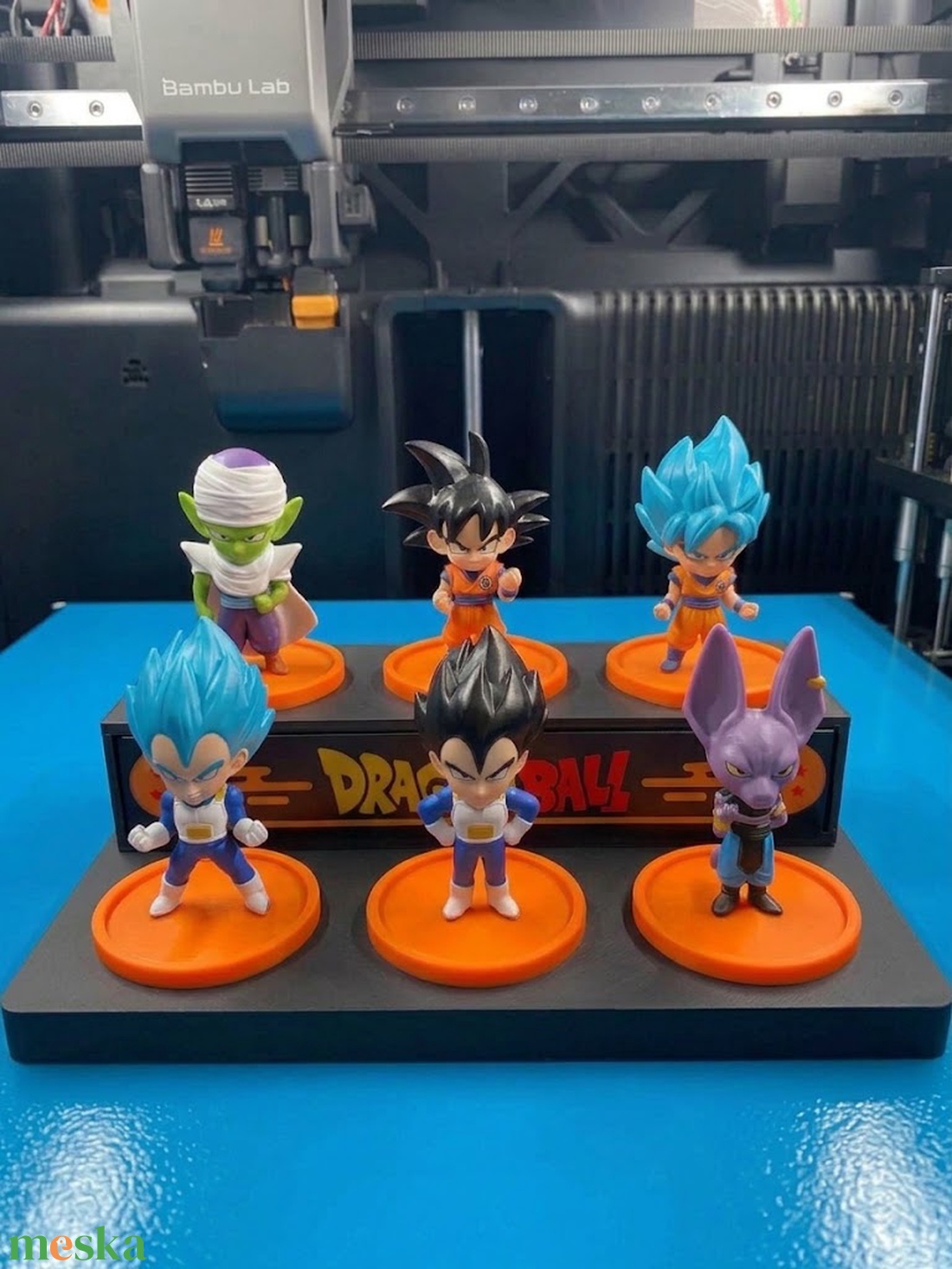 �� Dragon Ball figura tartó � Burger King figurákhoz �� - otthon & életmód - dekoráció - asztal és polc dekoráció - dekorációs tál, tartó - Meska.hu