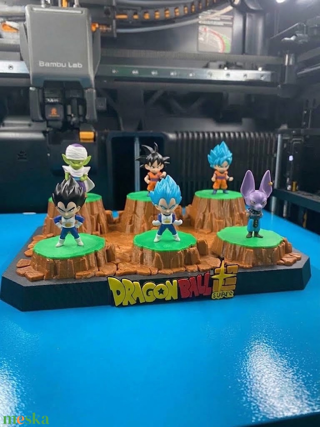 �� Dragon Ball figura tartó � Burger King figurákhoz �� - otthon & életmód - dekoráció - asztal és polc dekoráció - dekorációs tál, tartó - Meska.hu