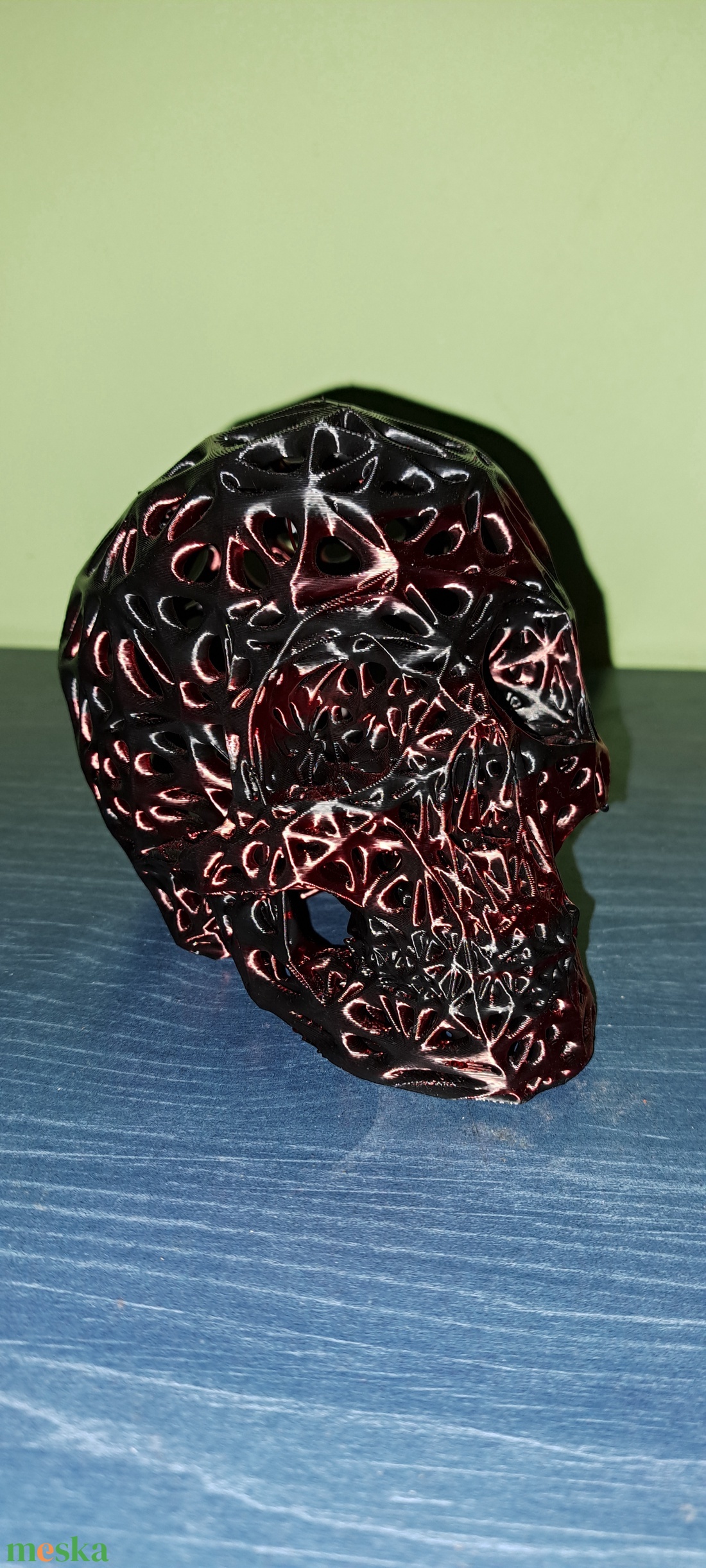 3D-nyomtatott Voronoi koponya - otthon & életmód - dekoráció - asztal és polc dekoráció - asztaldísz - Meska.hu 3D-nyomtatott Voronoi koponya - otthon & életmód - dekoráció - asztal és polc dekoráció - asztaldísz - Meska.hu