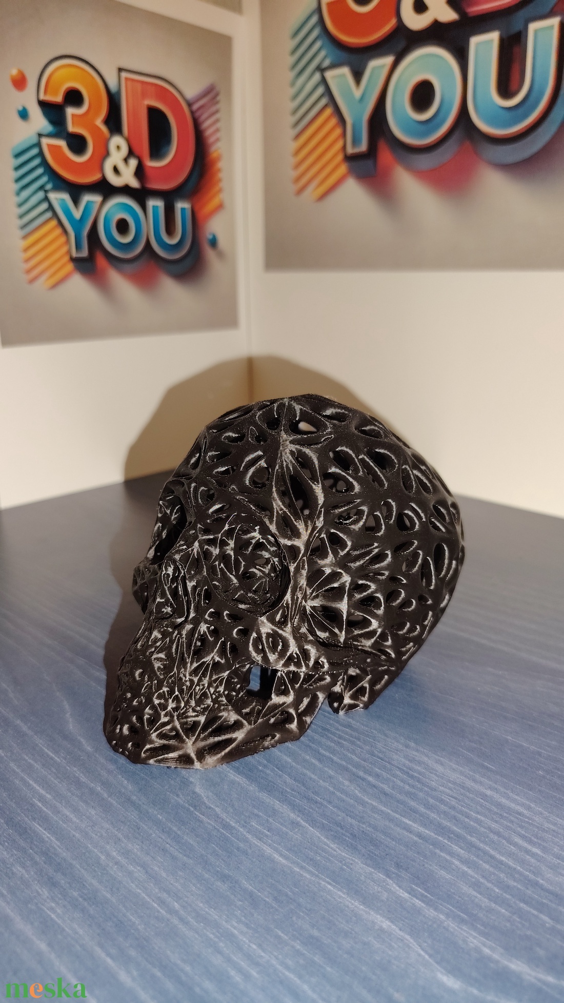 3D-nyomtatott Voronoi koponya - otthon & életmód - dekoráció - asztal és polc dekoráció - asztaldísz - Meska.hu 3D-nyomtatott Voronoi koponya - otthon & életmód - dekoráció - asztal és polc dekoráció - asztaldísz - Meska.hu