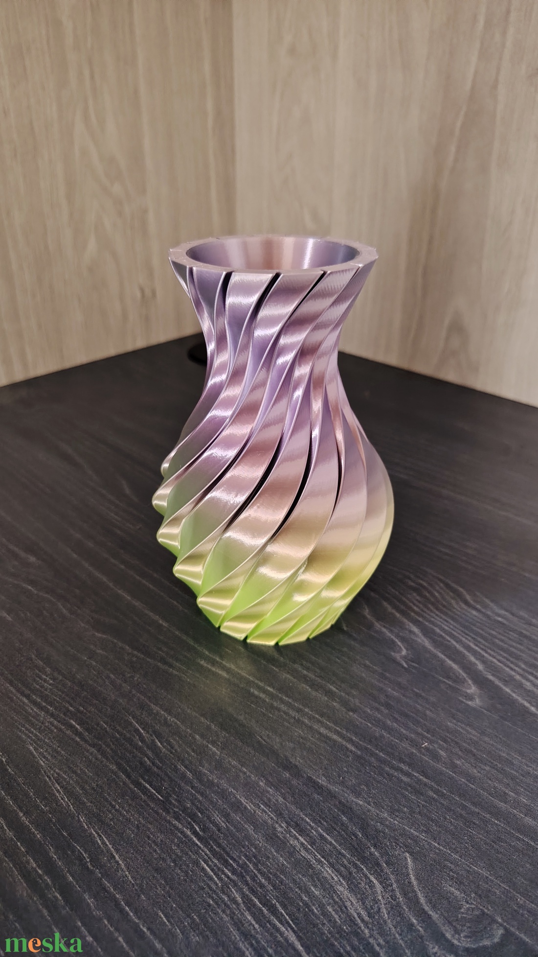 3d nyomtatott, elegáns váza - otthon & életmód - dekoráció - virágdísz és tartó - váza - Meska.hu