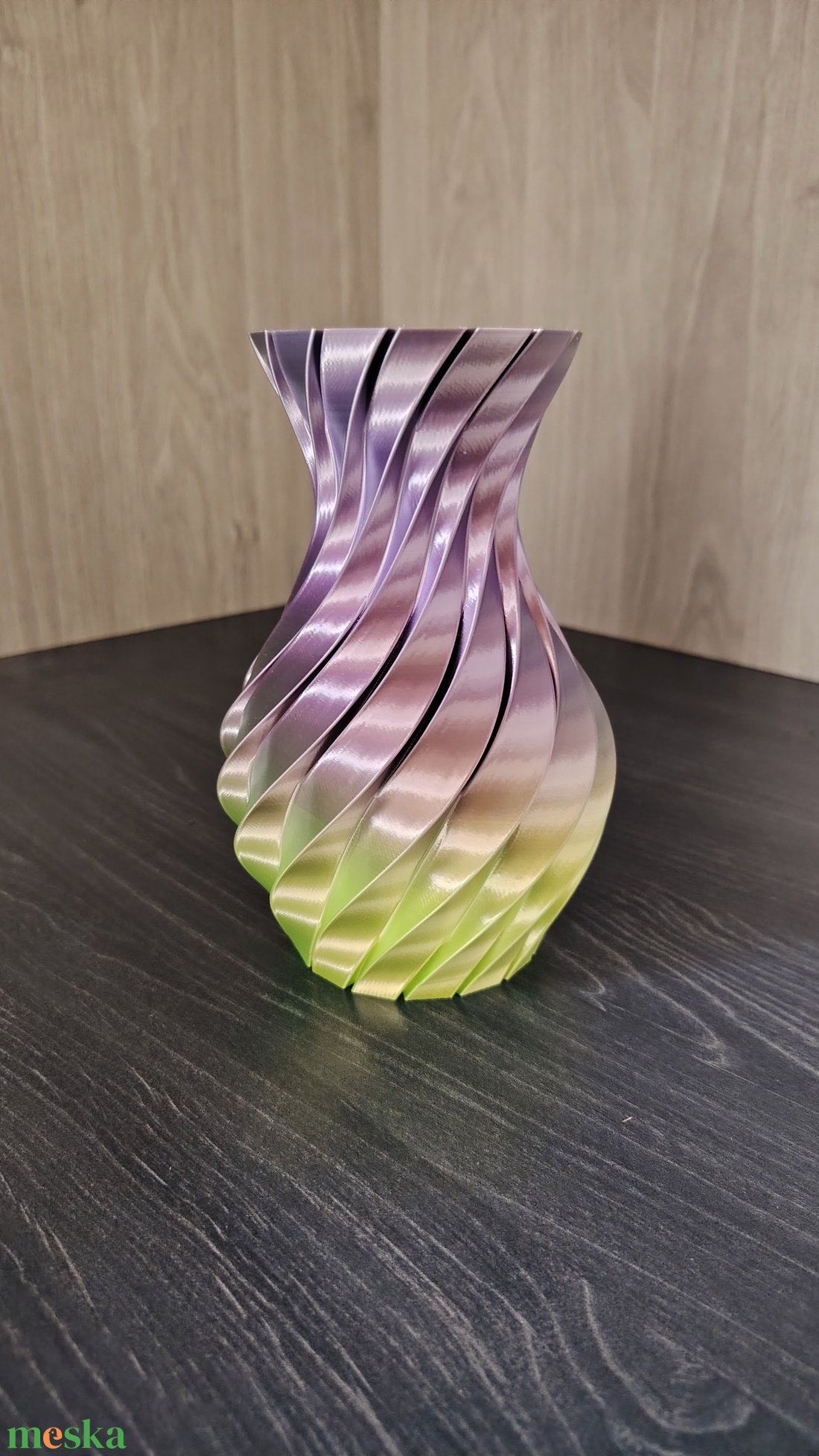 3d nyomtatott, elegáns váza - otthon & életmód - dekoráció - virágdísz és tartó - váza - Meska.hu