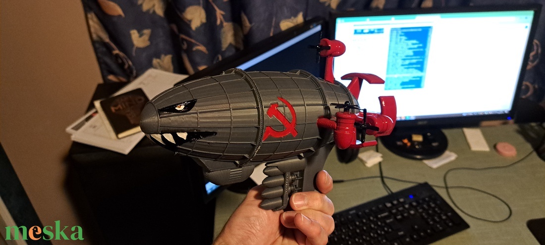 3d nyomtatott Kirov airship - művészet - makett, modell - Meska.hu
