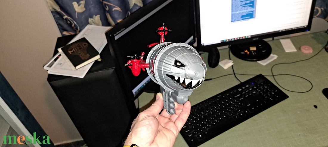 3d nyomtatott Kirov airship - művészet - makett, modell - Meska.hu