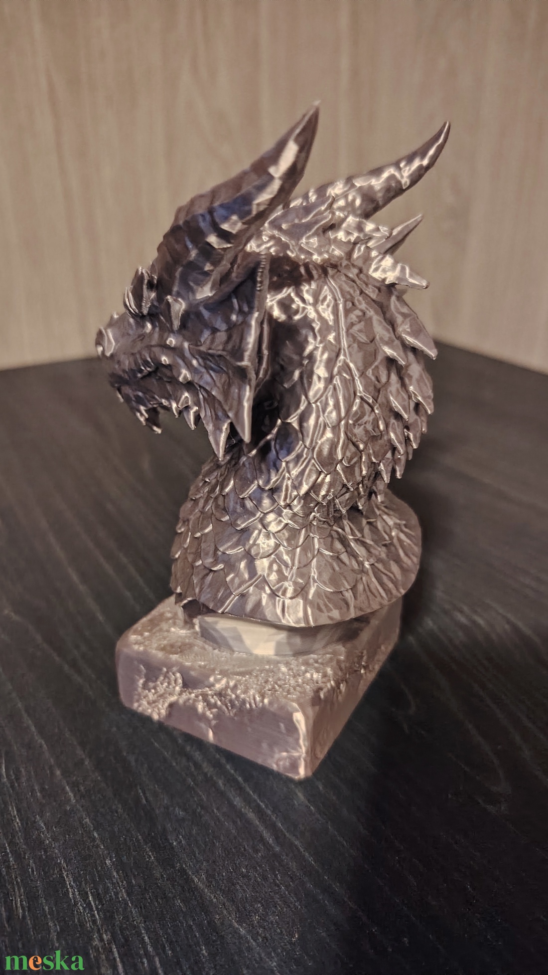 3d-nyomtatott sárkány - otthon & életmód - dekoráció - dísztárgy - Meska.hu