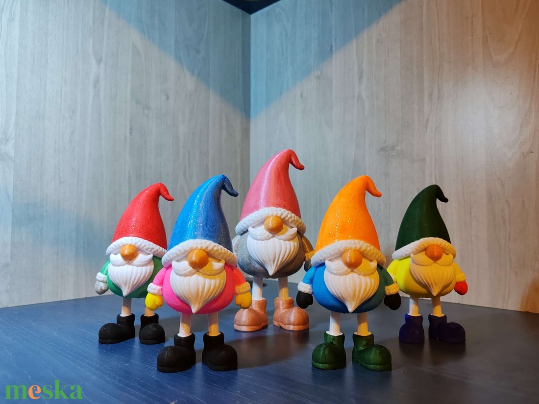 Karácsonyi manó - karácsony - karácsonyi lakásdekoráció - karácsonyi manók, figurák - Meska.hu