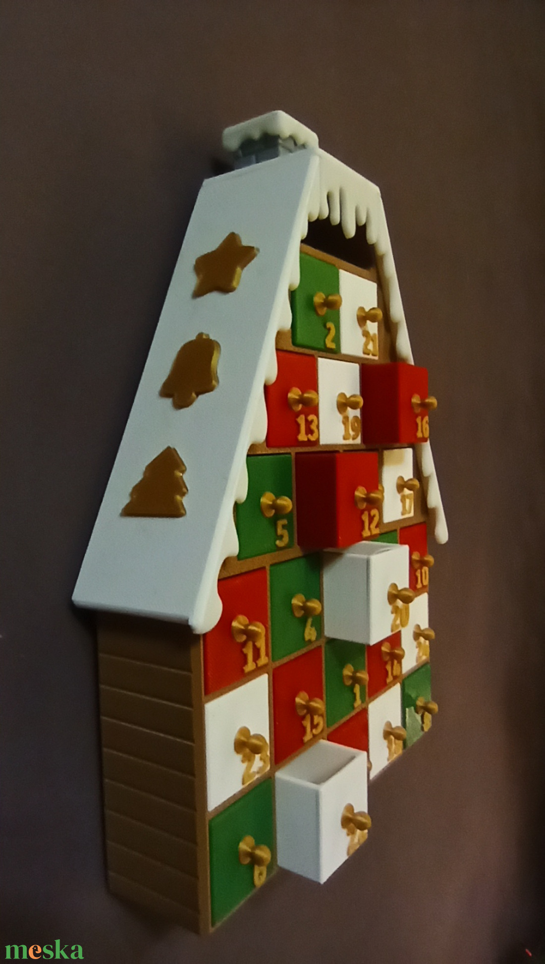 Adventi kalendárium - karácsony - adventi díszek - adventi naptár - Meska.hu