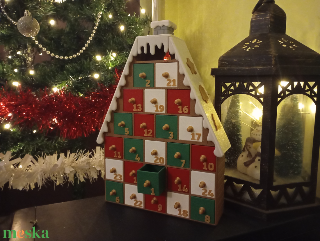 Adventi kalendárium - karácsony - adventi díszek - adventi naptár - Meska.hu