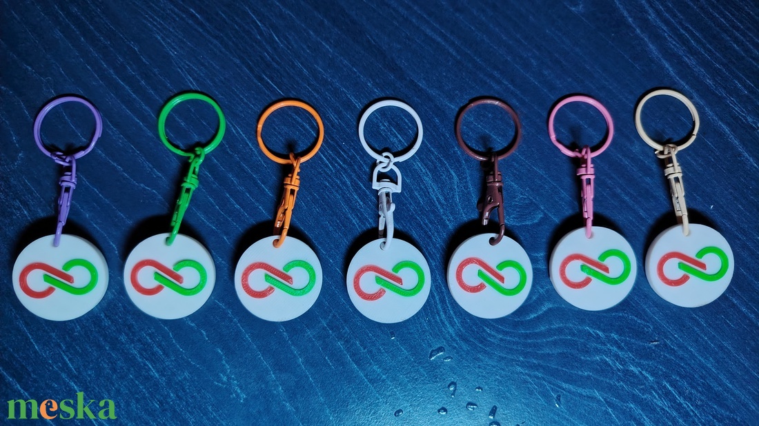 Tisza Párt kulcstartó - táska & tok - kulcstartó & táskadísz - kulcstartó - Meska.hu