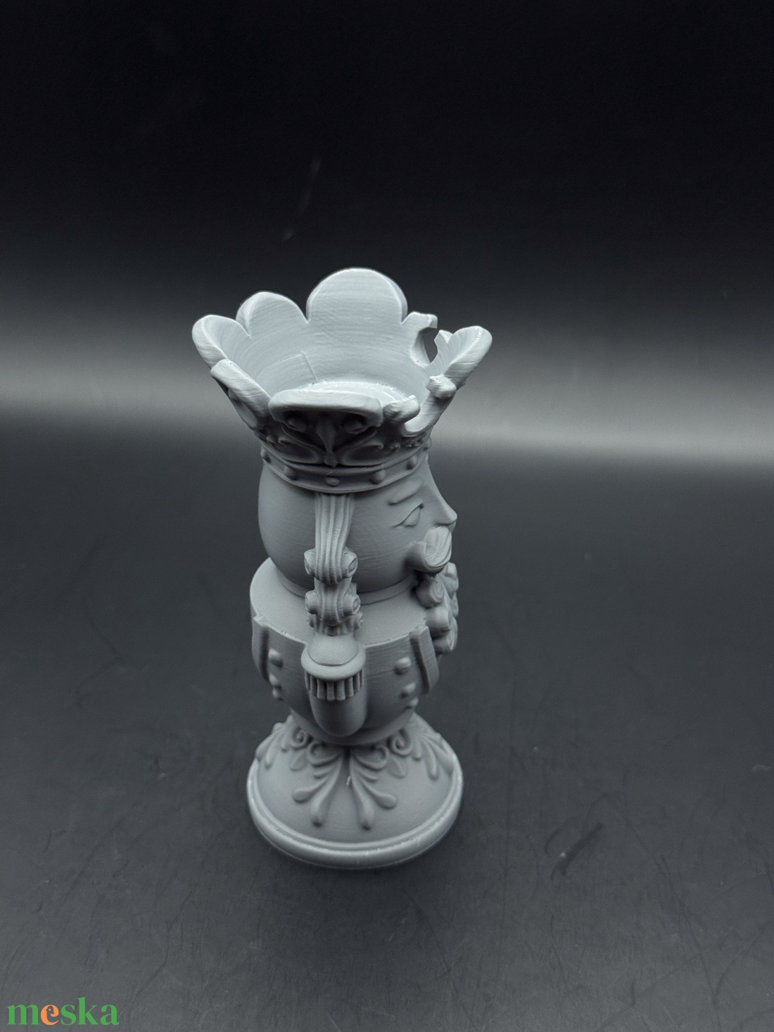 Diótörő mini mellszobor - karácsony - karácsonyi lakásdekoráció - karácsonyi lakásdíszek - Meska.hu