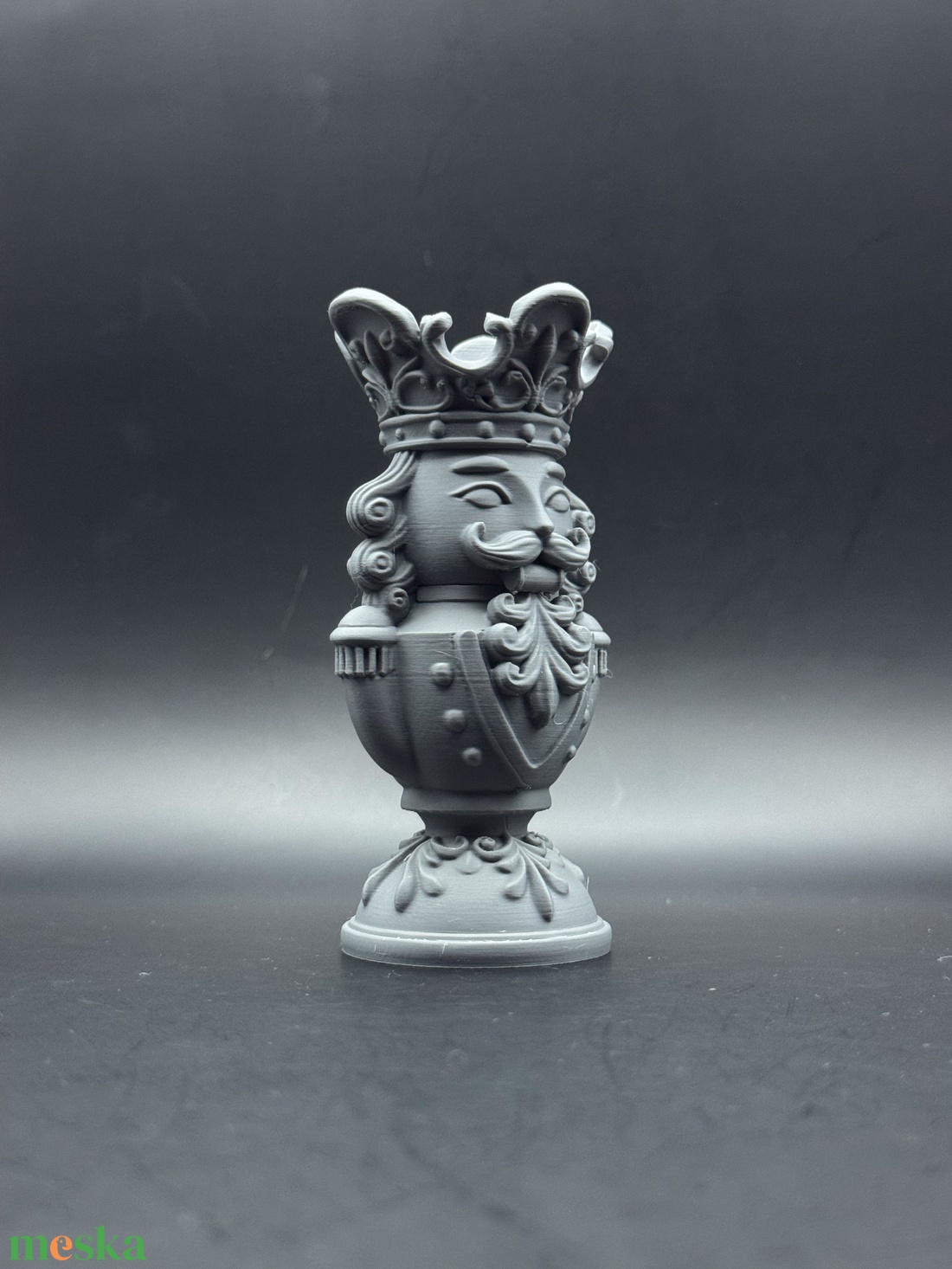 Diótörő mini mellszobor - karácsony - karácsonyi lakásdekoráció - karácsonyi lakásdíszek - Meska.hu