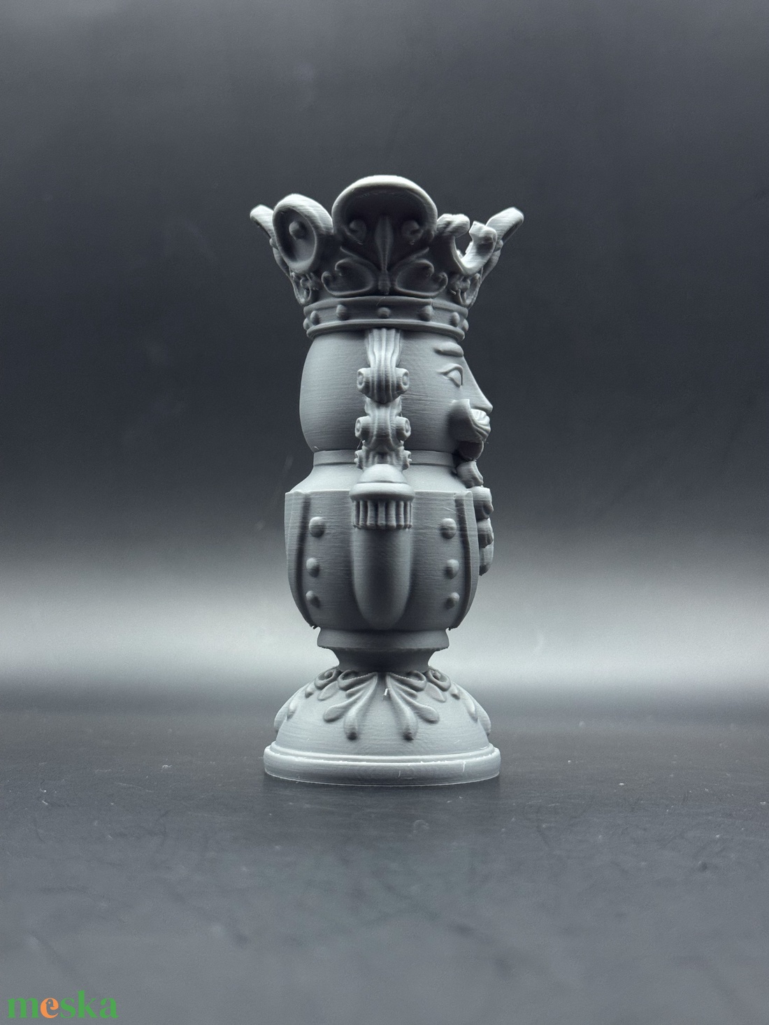 Diótörő mini mellszobor - karácsony - karácsonyi lakásdekoráció - karácsonyi lakásdíszek - Meska.hu