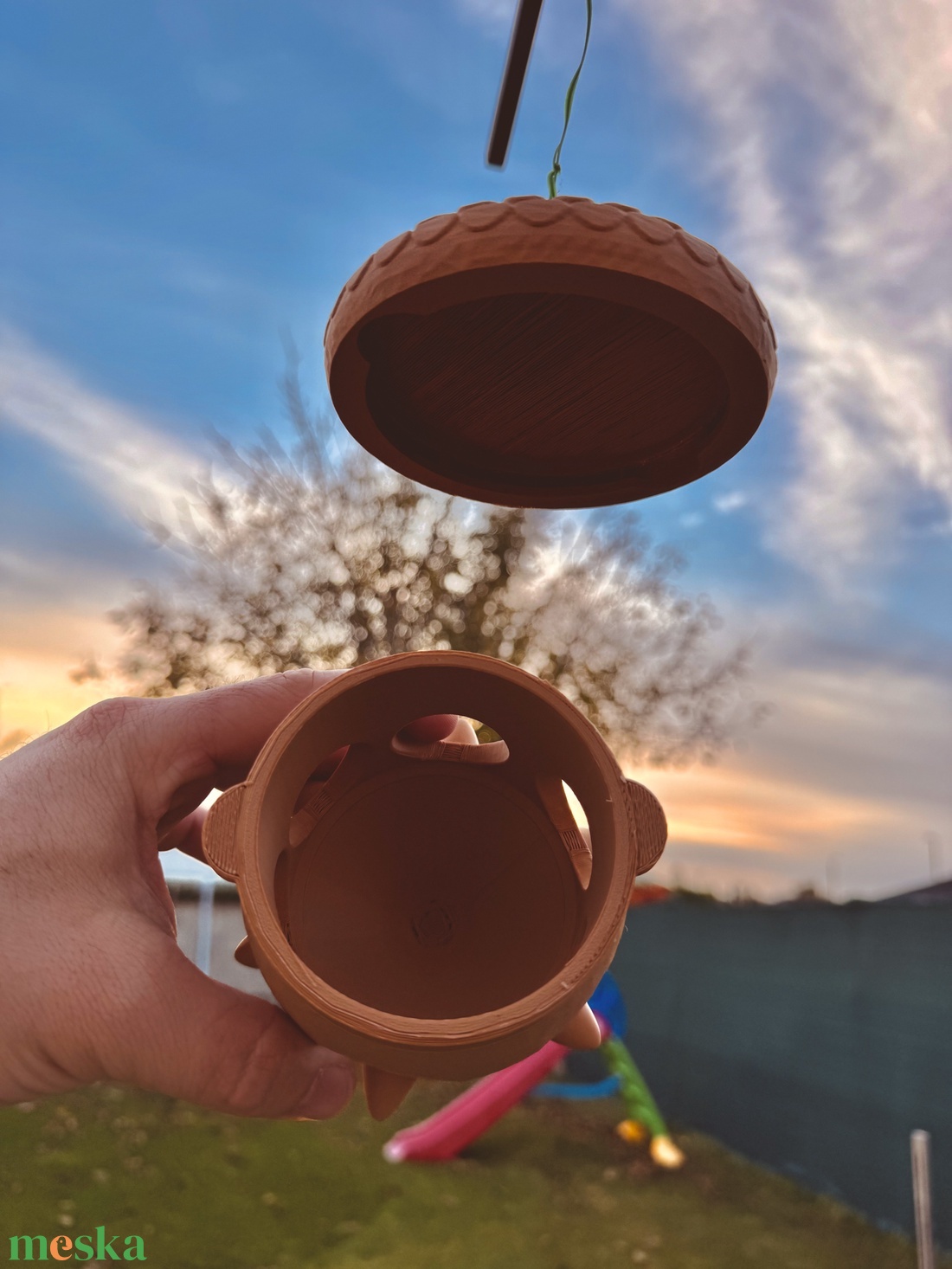 Makk alakú madáretető - otthon & életmód - ház & kert - madáretető & itató - Meska.hu