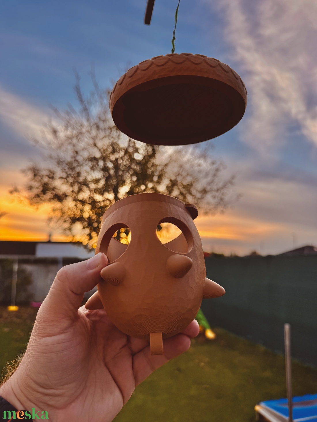 Makk alakú madáretető - otthon & életmód - ház & kert - madáretető & itató - Meska.hu